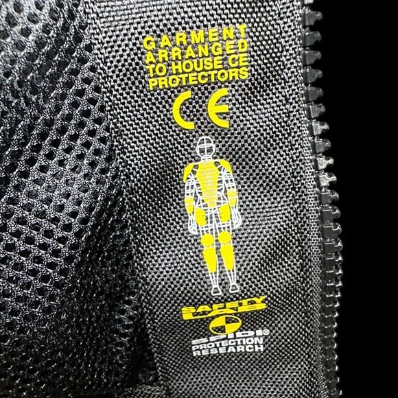 Spidi On Track Men’s XXL Bright Yellow Padded Safety Motorcycle Jacket - Picture 15 of 16